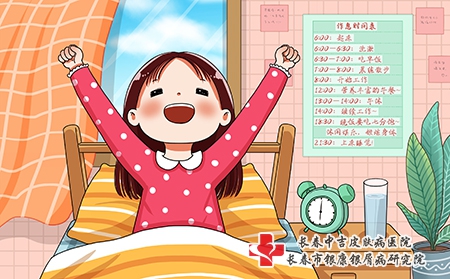 摄图网_401779328_早睡早起作息规律的女孩（企业商用）
