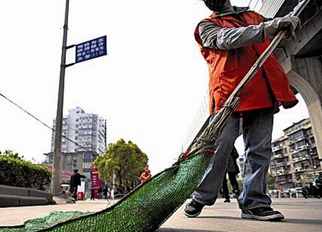 荨麻疹易感人群之环卫工人